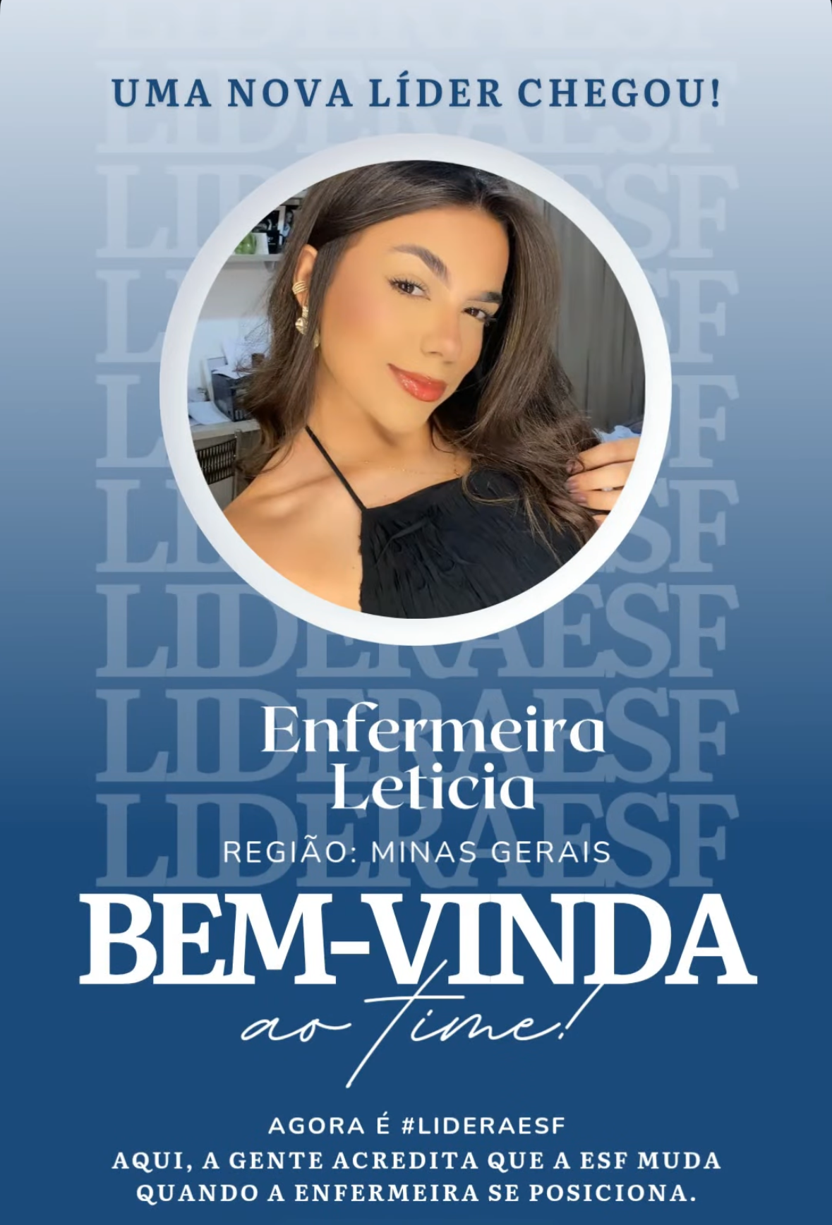Depoimento de aluna da mentoria Lidera ESF