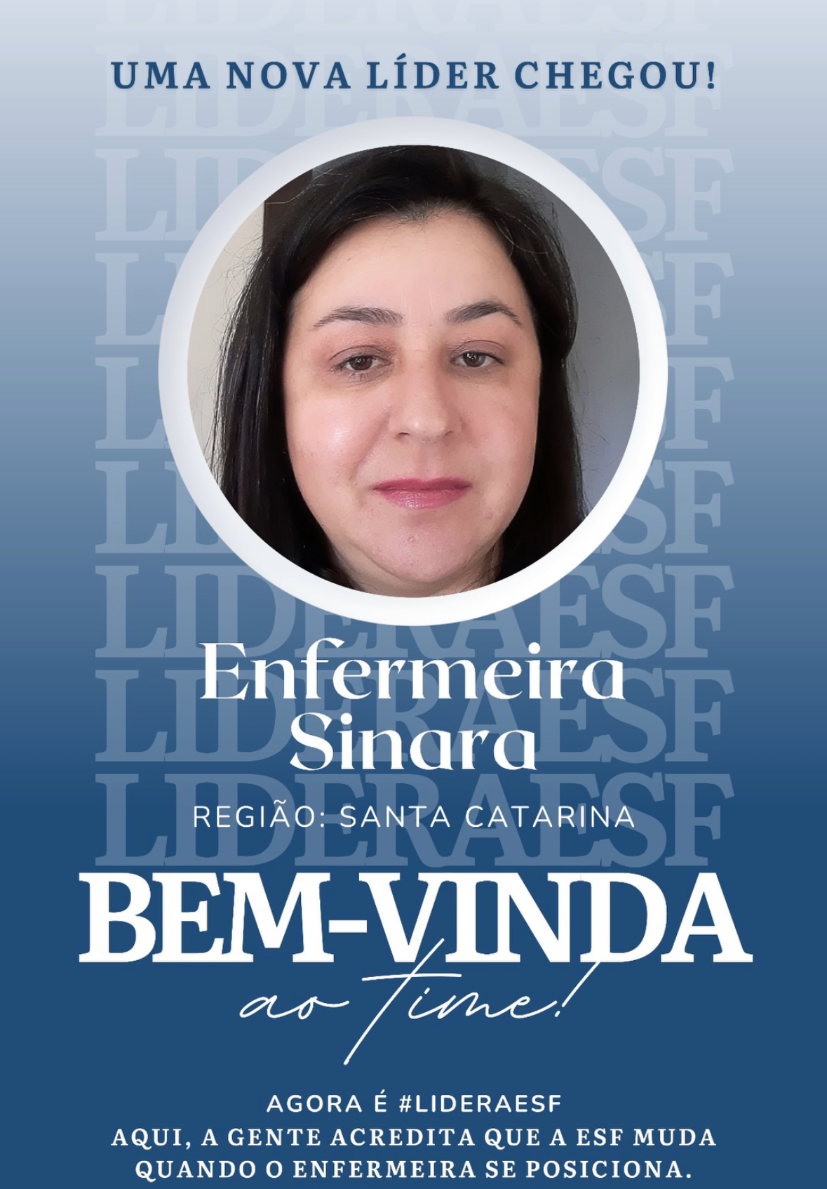 Depoimento de aluna da mentoria Lidera ESF