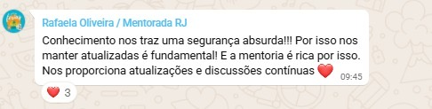 Feedback Mentoria Lidera ESF