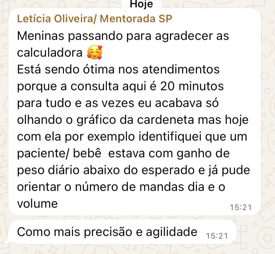 Feedback Mentoria Lidera ESF