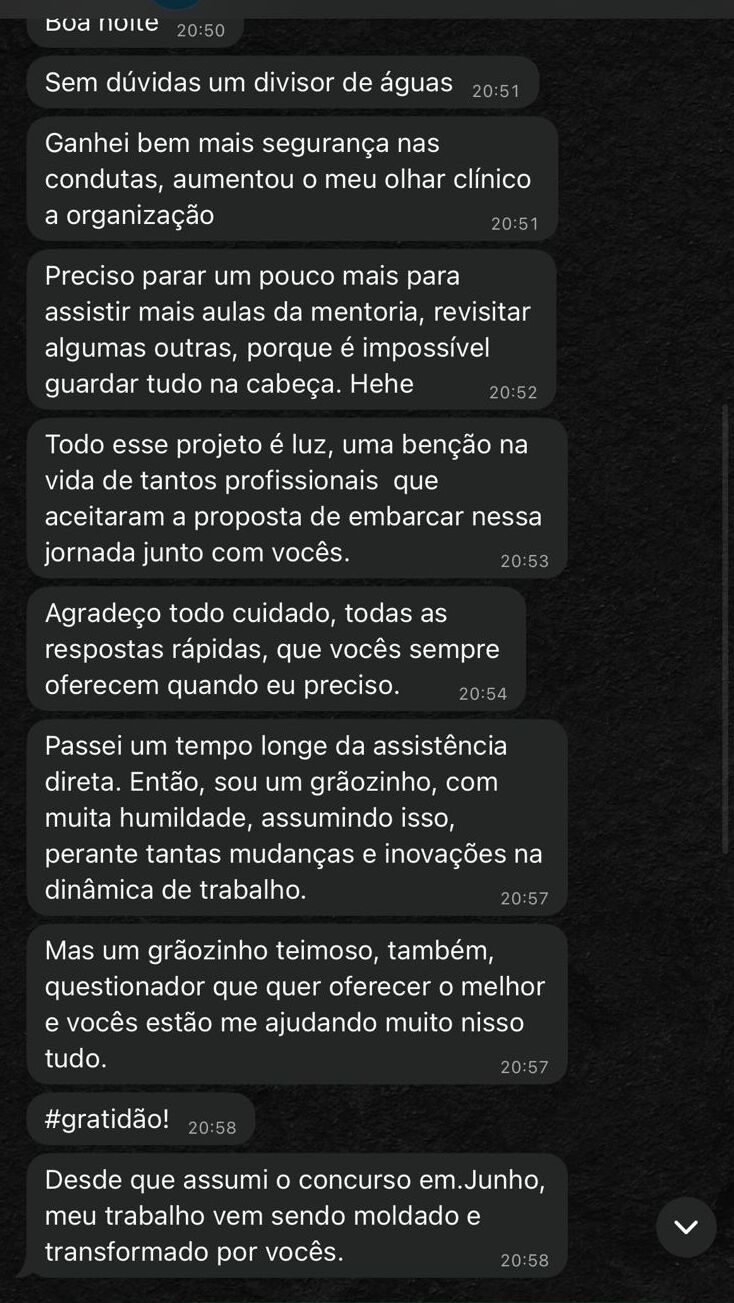 Feedback Mentoria Lidera ESF