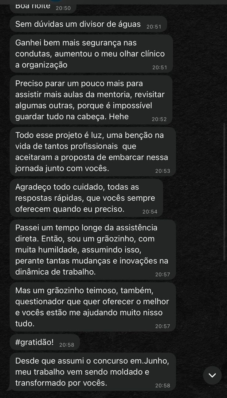 Feedback Mentoria Lidera ESF