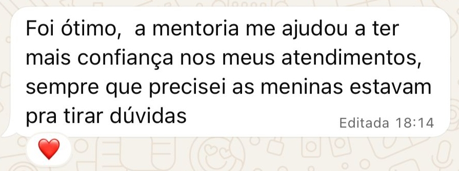 Feedback Mentoria Lidera ESF