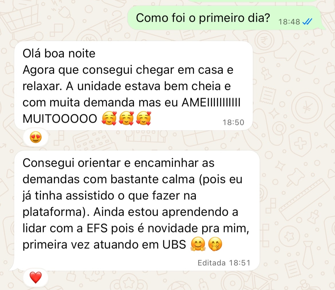 Feedback Mentoria Lidera ESF