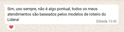 Feedback Mentoria Lidera ESF