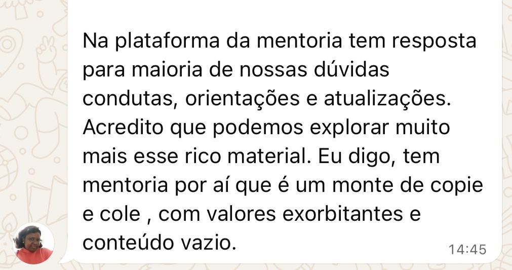 Feedback Mentoria Lidera ESF