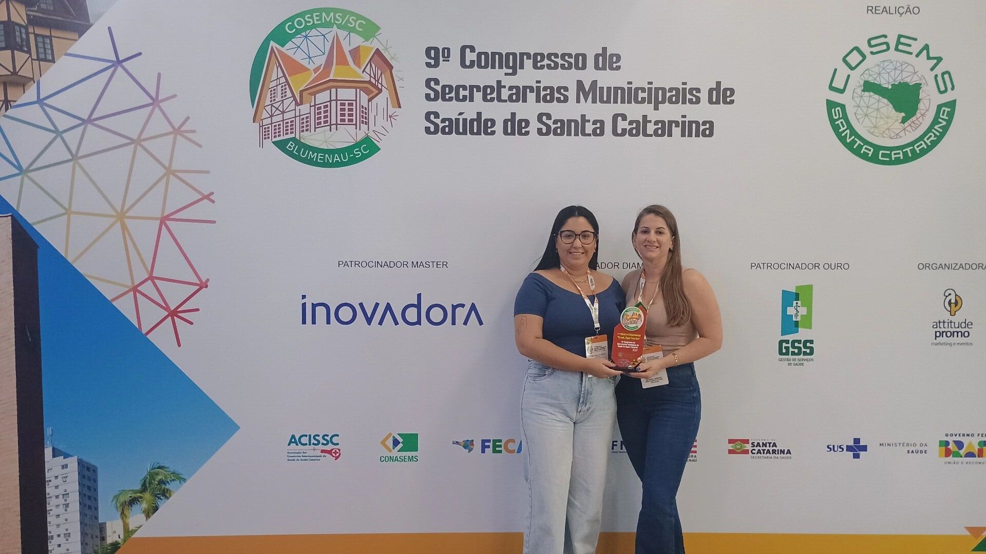 Rebeca - Premiação em congresso